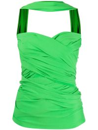 Balenciaga korset top - groen