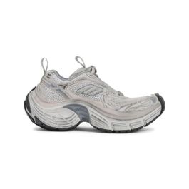Balenciaga low-top sneakers - oversized sneakers with worn-out effect in grijs