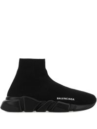 Balenciaga speed sneakers - zwart