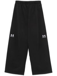 Balenciaga x under armour® trainingsbroek met wijde pijpen - zwart