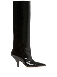 Bally kika knielaarzen - zwart