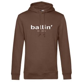 Basic hoodie - Bruin