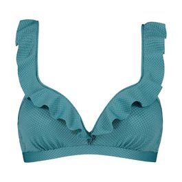 Beachlife top-bikini foam+wired brittany blue