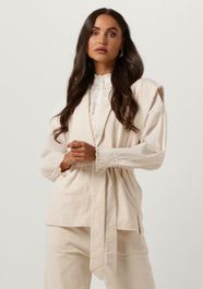 Beige circle of trust gilet nori gilet