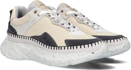 Beige nubikk lage sneakers ross riviera