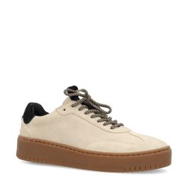 Beige suède sneakers