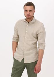 Beige the goodpeople casual overhemd soho - Beige