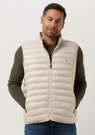 Beige Beige tommy hilfiger bodywarmer packable recycled vest