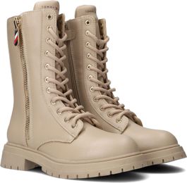 Beige tommy hilfiger veterboots 32381