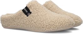Beige verbenas pantoffels tork