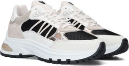 Beige via vai lage sneakers liz