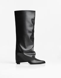Bershka laars met hoge hak en broek dames 36 zwart
