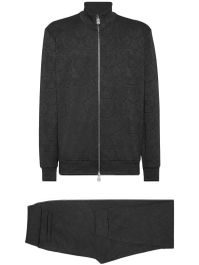 Billionaire trainingspak met monogram-print - zwart