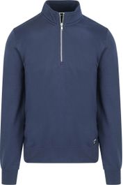 Bjorn borg centre half zip sweater blauw - maat s - heren