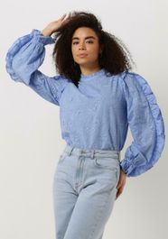 Blauwe fabienne chapot blouse pien top 284