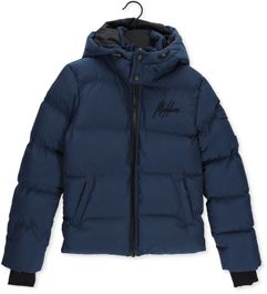 Blauwe malelions gewatteerde jas malelions junior patch puffer