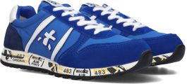 Blauwe premiata lage sneakers sky k