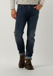 Blauwe vanguard slim fit jeans v7 rider true blue ocean