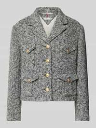 Blazer in bouclé-look