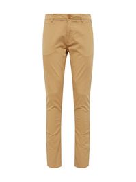 Bruine Blend slim fit chino beige