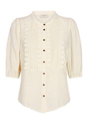 Blouse met geborduurde details