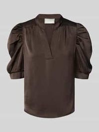 Blouseshirt met pofmouwen, model 'roella'