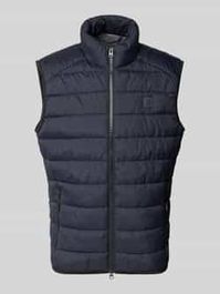 Bodywarmer met opstaande kraag
