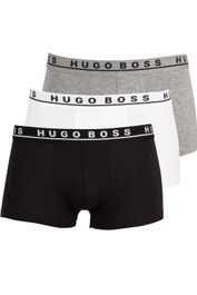 Boss black boxershort 3-pack zwart/grijs/wit