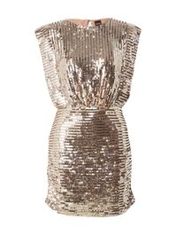 Boss cocktailjurk 'c_dillana'  goud