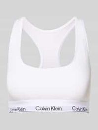 Bralette met label in band