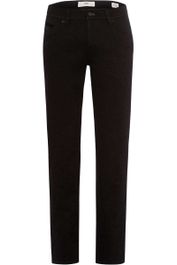Brax broek antraciet, effen - Zwart