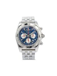 Breitling pre-owned chronomat horloge - blauw