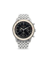 Breitling pre-owned montbrilliant spatiograph horloge - zwart