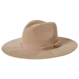 Brixton - women's lyons knit packable hat - hoed maat xs/s, beige
