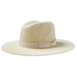 Brixton - women's lyons knit packable hat - hoed maat xs/s, beige