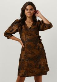 Bronzen notre-v mini jurk nv cela dress