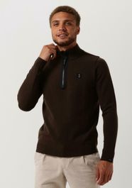 Bruine butcher of blue trui clifden halfzip