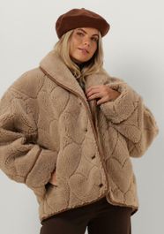 Bruine fabienne chapot teddy jas merlin jacket