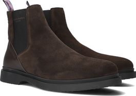 Bruine scotch & soda chelsea boots gallivant boot