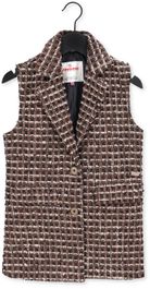 Bruine vingino gilet tiera
