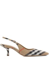 Burberry 55 mm birdie pumps - beige