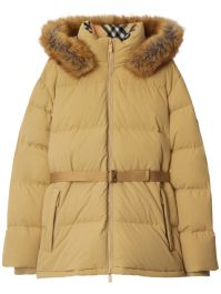 Burberry donsjack - geel