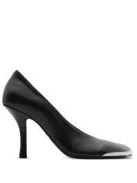 Burberry duck 90 leren pumps - zwart