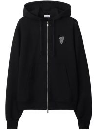 Burberry ekd katoenen hoodie - zwart