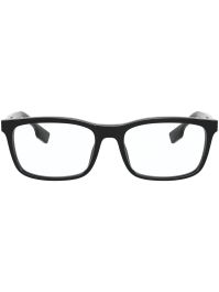 Burberry eyewear elm bril met vierkant montuur - zwart