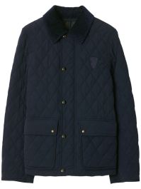 Burberry gewatteerd jack - blauw