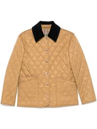Burberry gewatteerd jack - bruin
