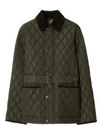 Burberry gewatteerd jack - groen