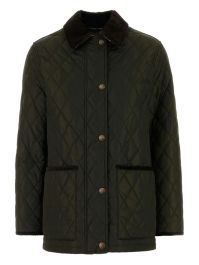 Burberry gewatteerd jack - groen