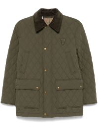Burberry gewatteerd jack - groen